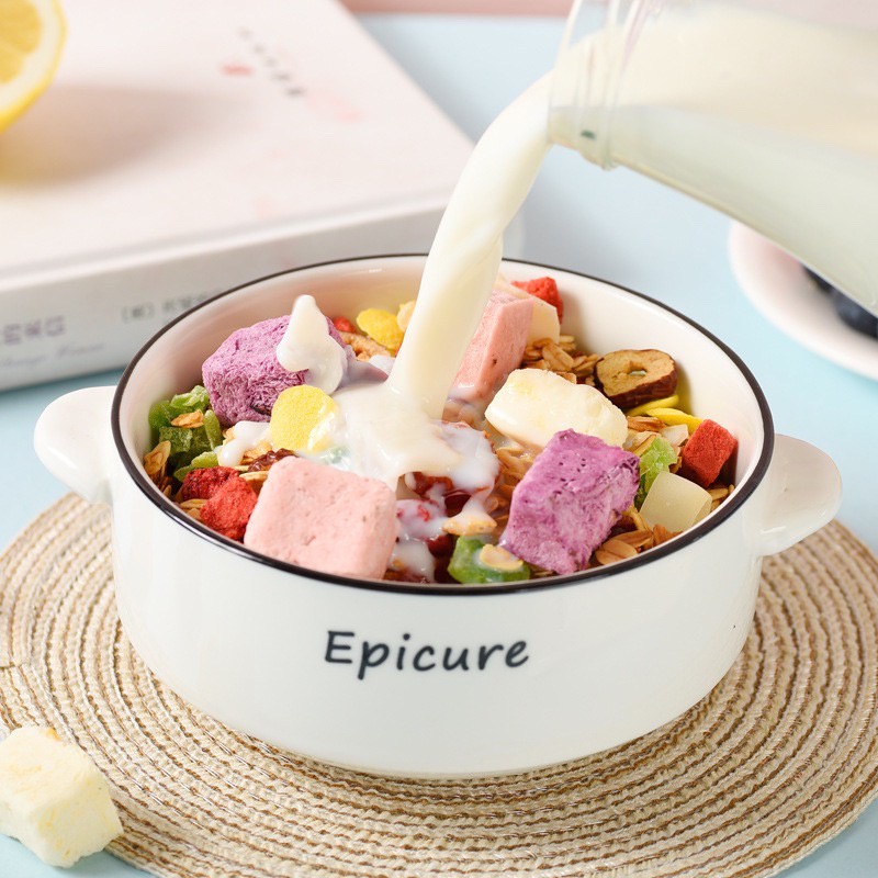 [SẴN] Ngũ Cốc Sữa Chua Mix Hoa Quả Dinh Dưỡng , Ngũ Cốc Meizhou