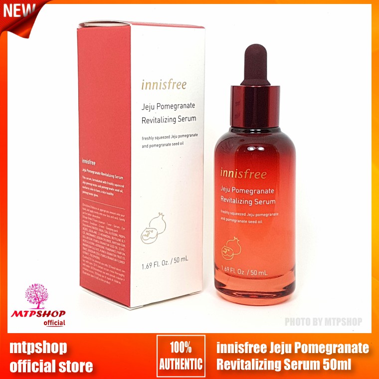 Tinh Chất Ngăn Ngừa Lão Hóa Từ Lựu Innisfree Jeju Pomegranate Revitalizing Serum 50ml