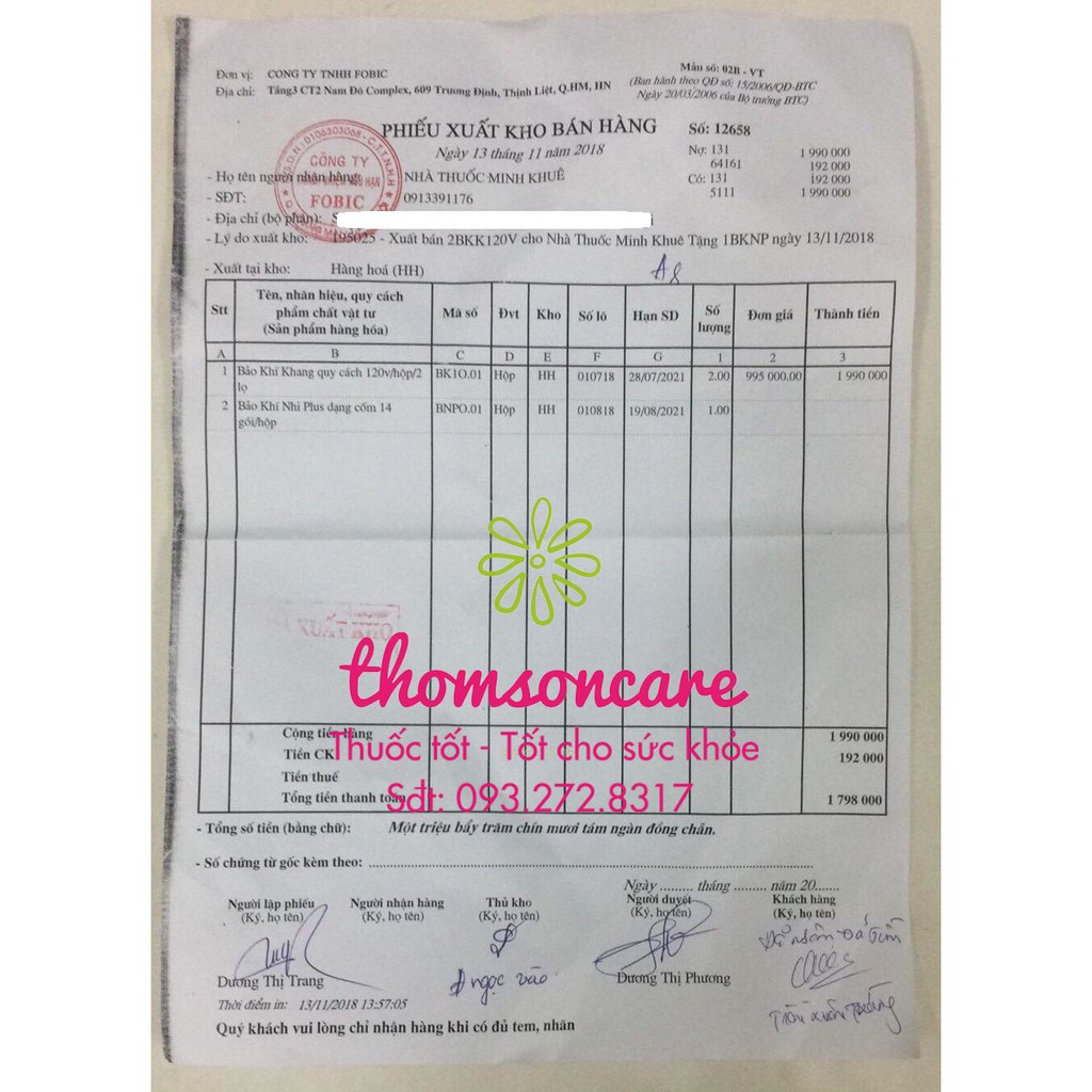 [Mã 66FMCGSALE hoàn 8% xu đơn 500K] Bảo Khí Khang hỗ trợ giảm ho, khó thở - Có tem tích điểm chính hãng. | BigBuy360 - bigbuy360.vn