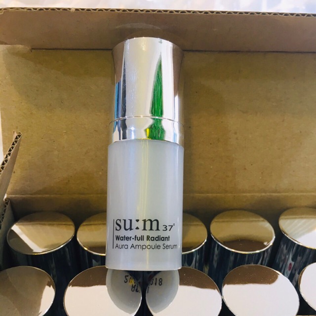 [giá si] Combo 10 typ serum dưỡng trắng Aura Su:m 37