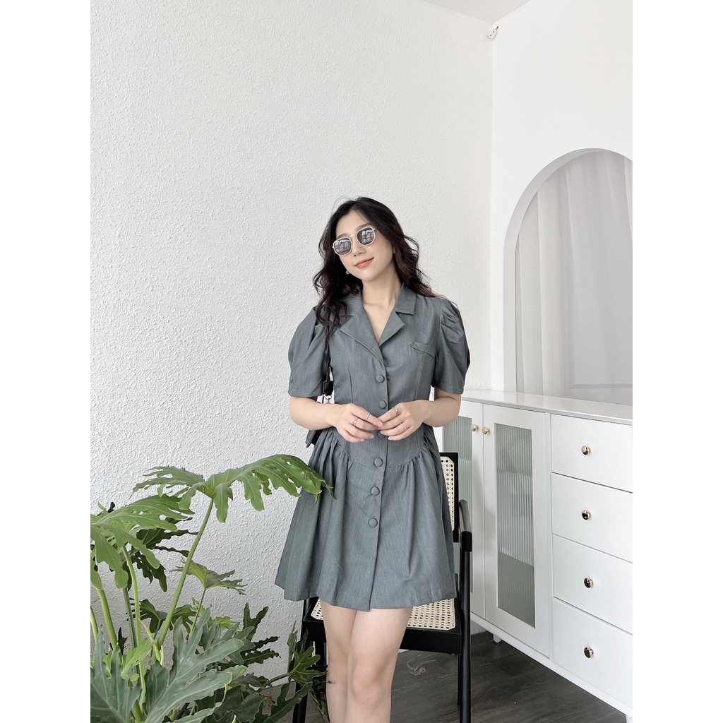VÁY KHUY BỌC MÀU GHI ĐÁ 00133