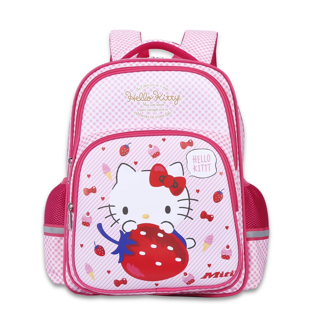 Balo Học Sinh Hello Kitty Siêu Nhẹ Dành Cho Bé Gái BL1078WL_KIT1