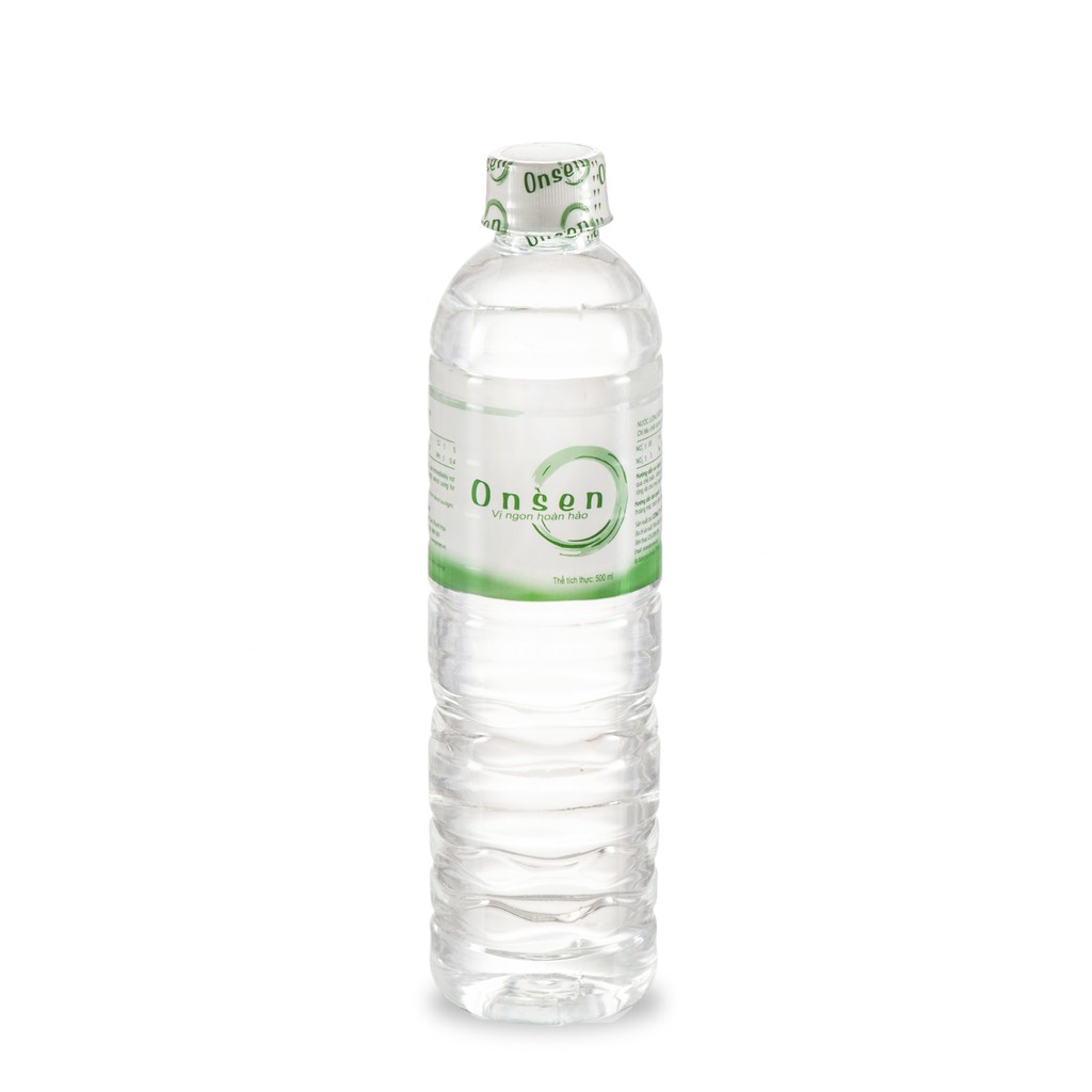 [Thùng 24 chai] Nước uống đóng chai Onsen 500ml