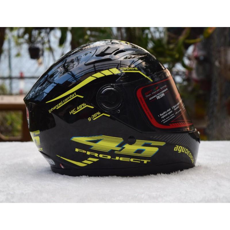 Nón bảo hiểm Moto Agu ,nón bảo hiểm moto 3/4 đầu