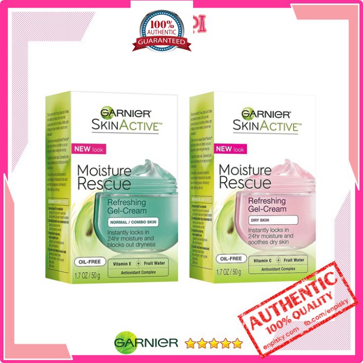 Gel dưỡng Garnier SkinActive Moisture Rescue Refreshing Gel-Cream