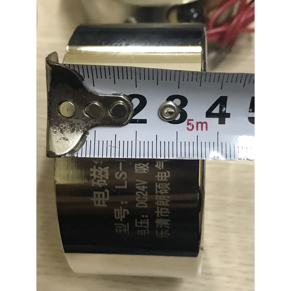 [Xả Kho Giá Xưởng] NAM CHÂM ĐIỆN LS-P80/38 12V/24V  100KG, loại nam châm sử dụng điện để nâng cẩu hàng hoá.