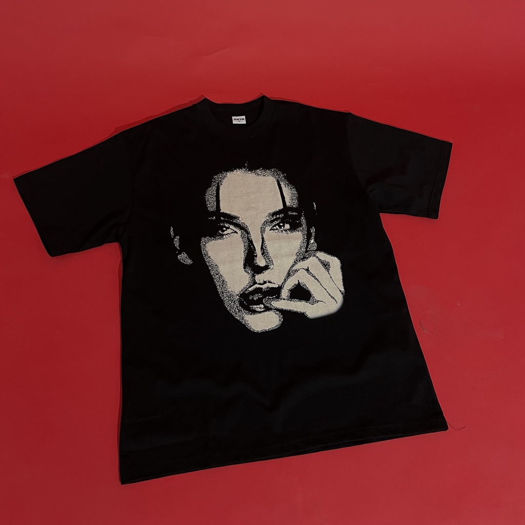 Áo thun tay ngắn GWYN BABY GIRL cotton form rộng