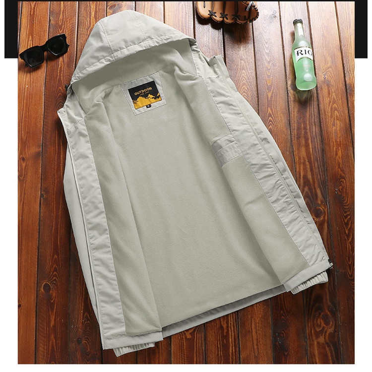 Áo Khoác The North Face Có Mũ Trùm Cá Tính Dành Cho Nam