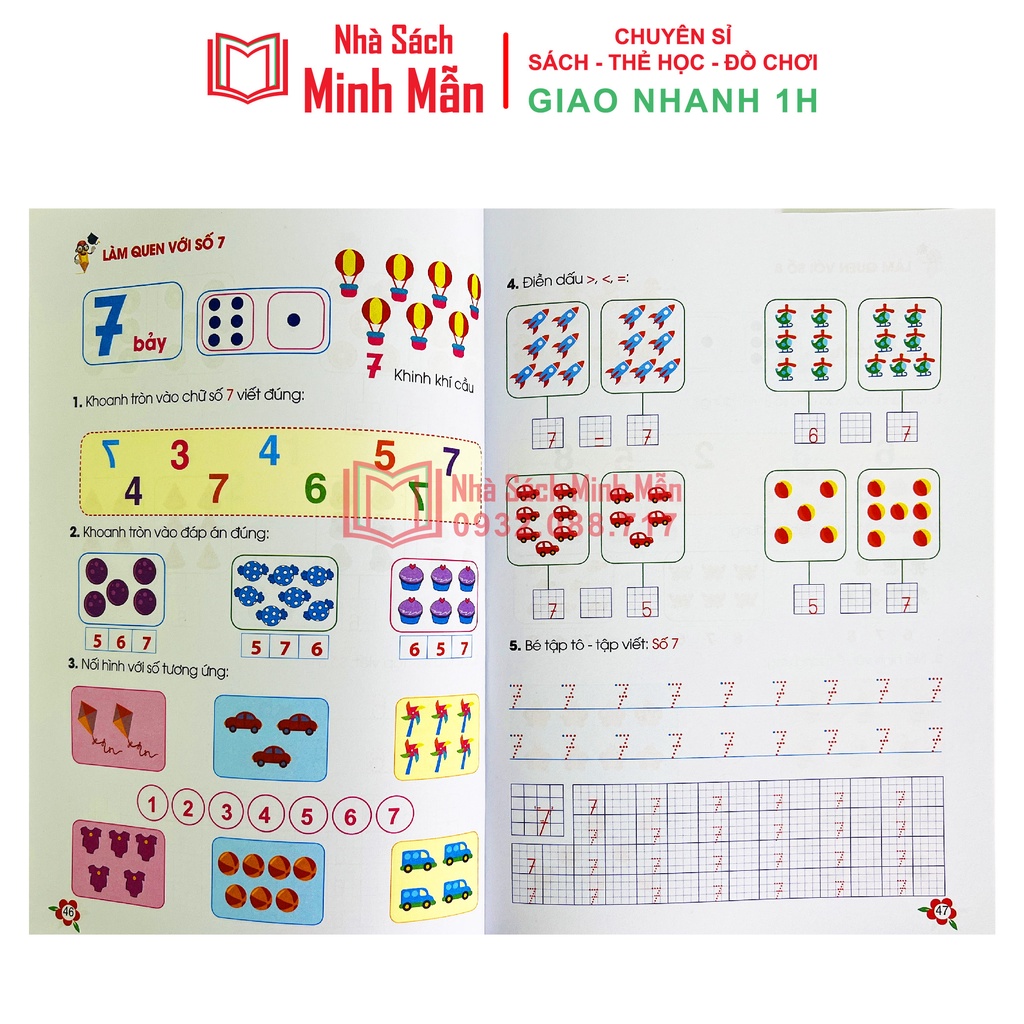 Sách - Toán Tư Duy - Dành cho trẻ em từ 4 - 6 tuổi