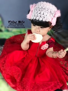 Băng đô tóc giả cho bé 6-36m