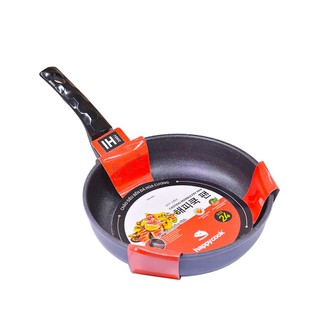 Chảo siêu bền vân đá bếp từ 24cm grand happy cook gfp-24ih
