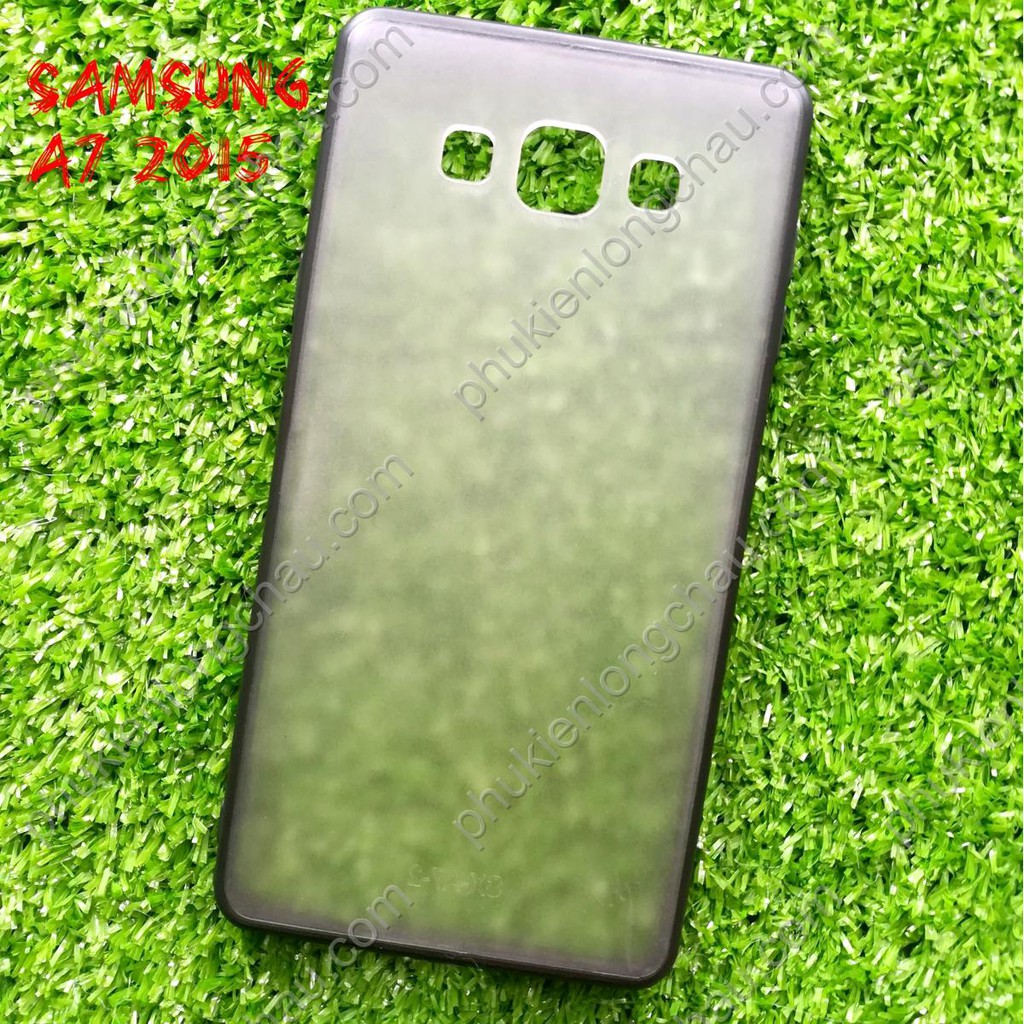 Ốp Lưng Samsung A7 2015 Lưng Cứng Trong Nhám Viền Dẻo Phôi In