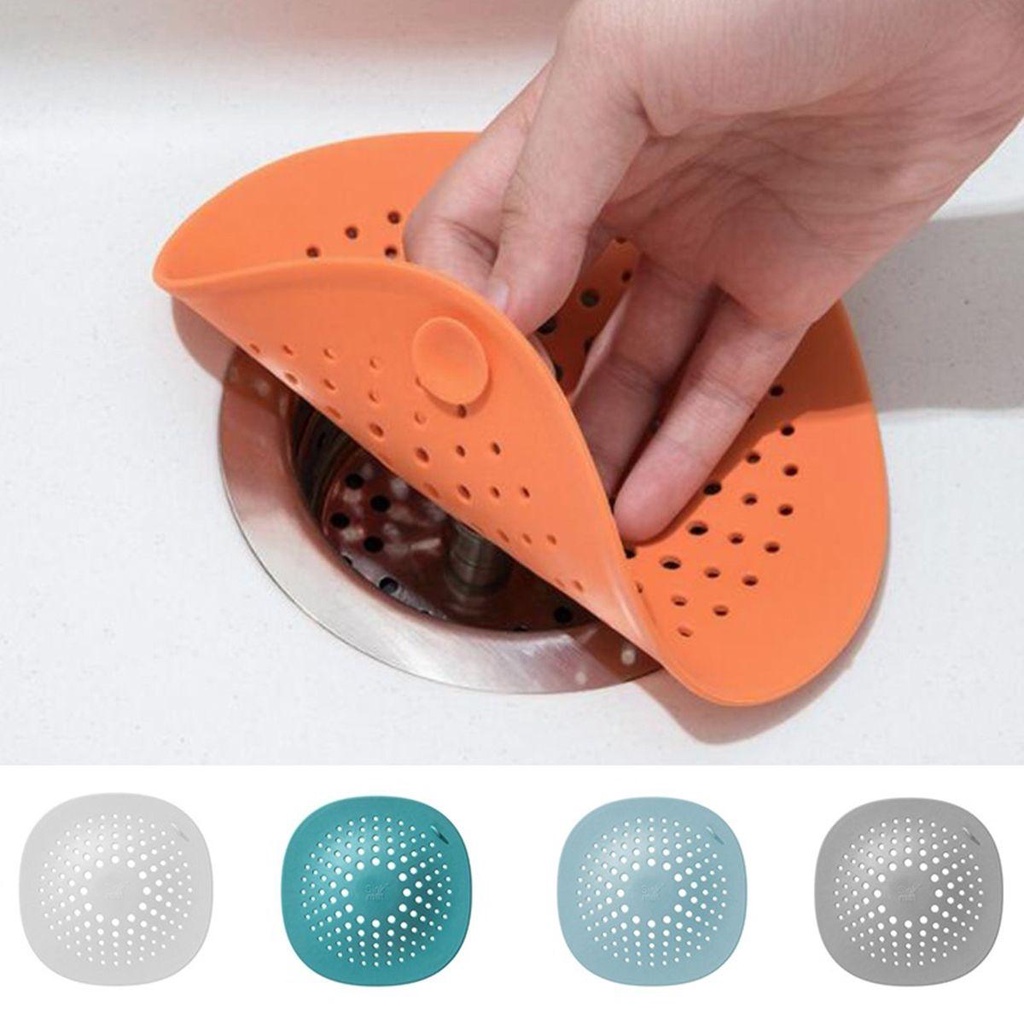 Lưới Silicone Lọc Rác Bồn Rửa Chén Chống Tắc Nghẽn Tiện Dụng