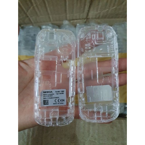 Bộ Vỏ Trong Suốt Cho Nokia 1280