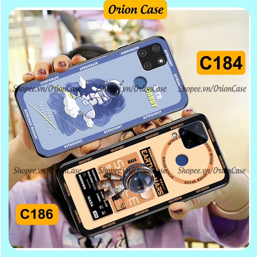 Ốp Realme C12 / C15 in hình astronaut pro nasa, moutain cá tính.ốp lưng chống sốc.