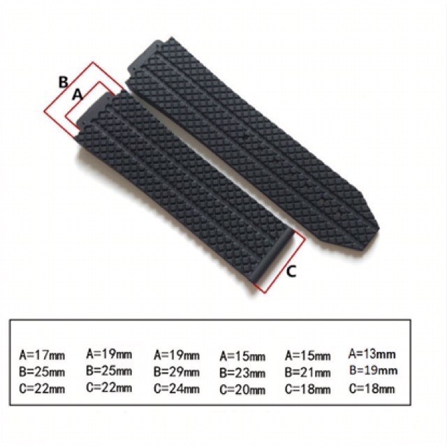 Dây đồng hồ H.U.B nữ size 34mm (tặng kèm tool thay dây) | BigBuy360 - bigbuy360.vn