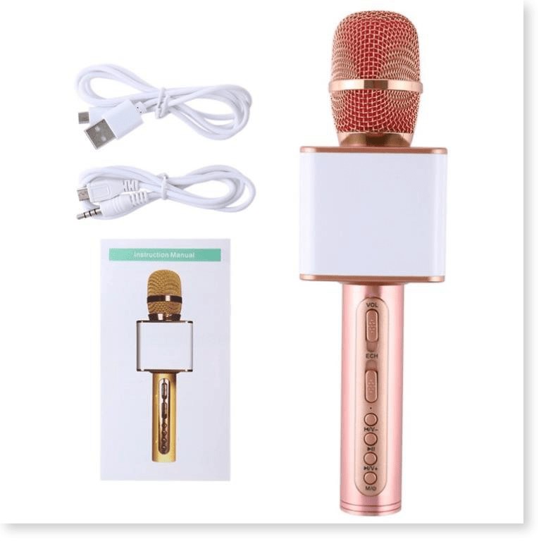 Micro karaoke magic SD-08 Mic hát karaoke bluetooth không dây - hàng loại 1 âm thanh chuẩn mic loa to - BH 6 Tháng