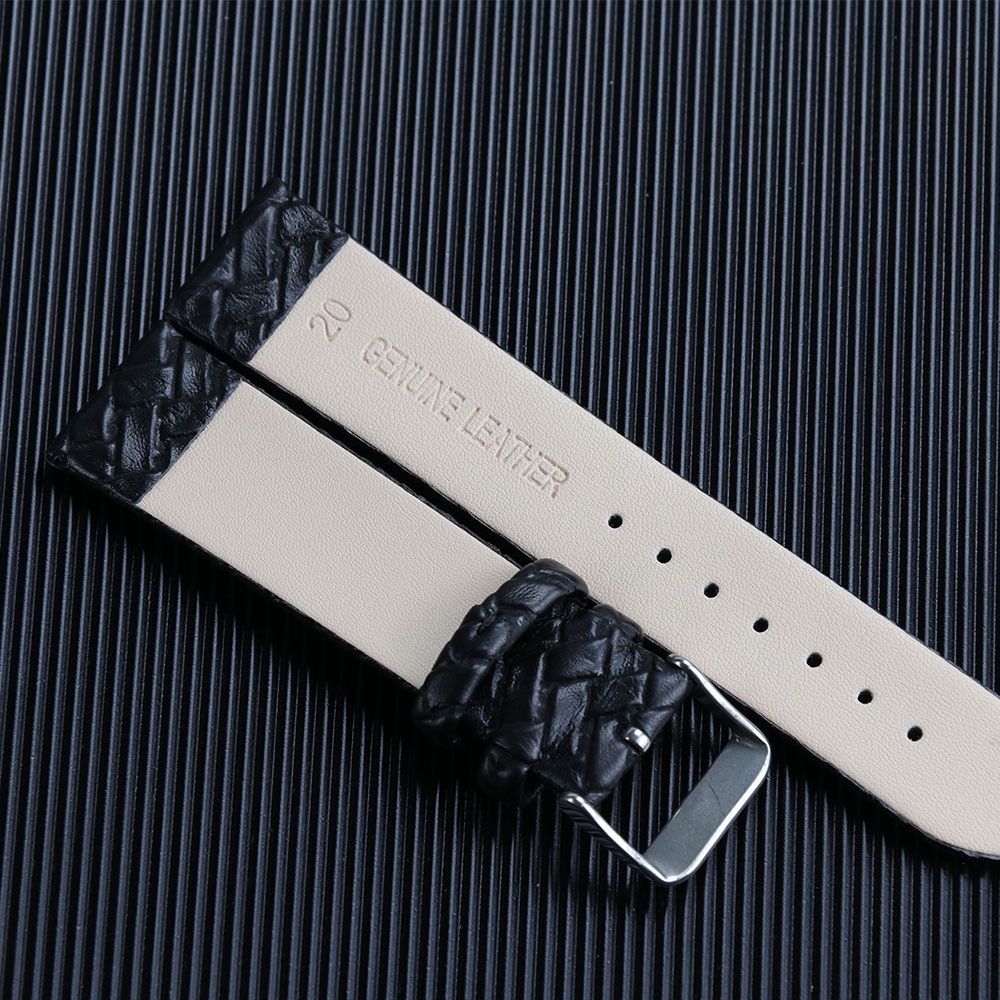 Dây Đeo Đồng Hồ Bằng Da Thật 10Mm 12mm 20mm 22m 24mm Phong Cách Retro