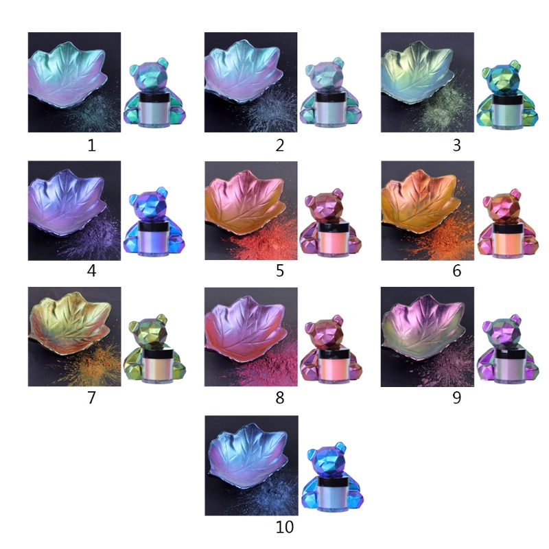 Bột Màu Ngọc Trai Dùng Trang Trí Nghệ Thuật Cơ Thể # 1