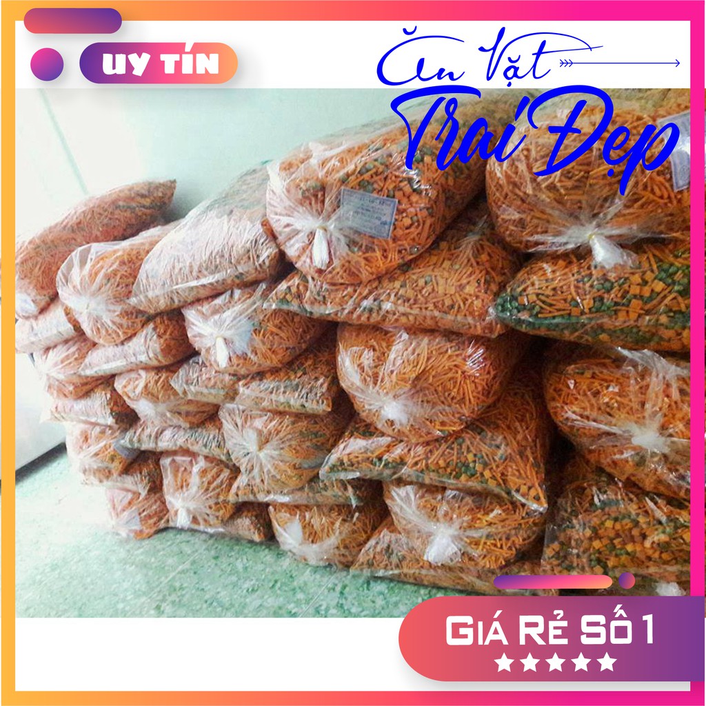 Bim Bim Que Đậu Hà Lan hủ Pet 350g - Trai Đẹp Snack