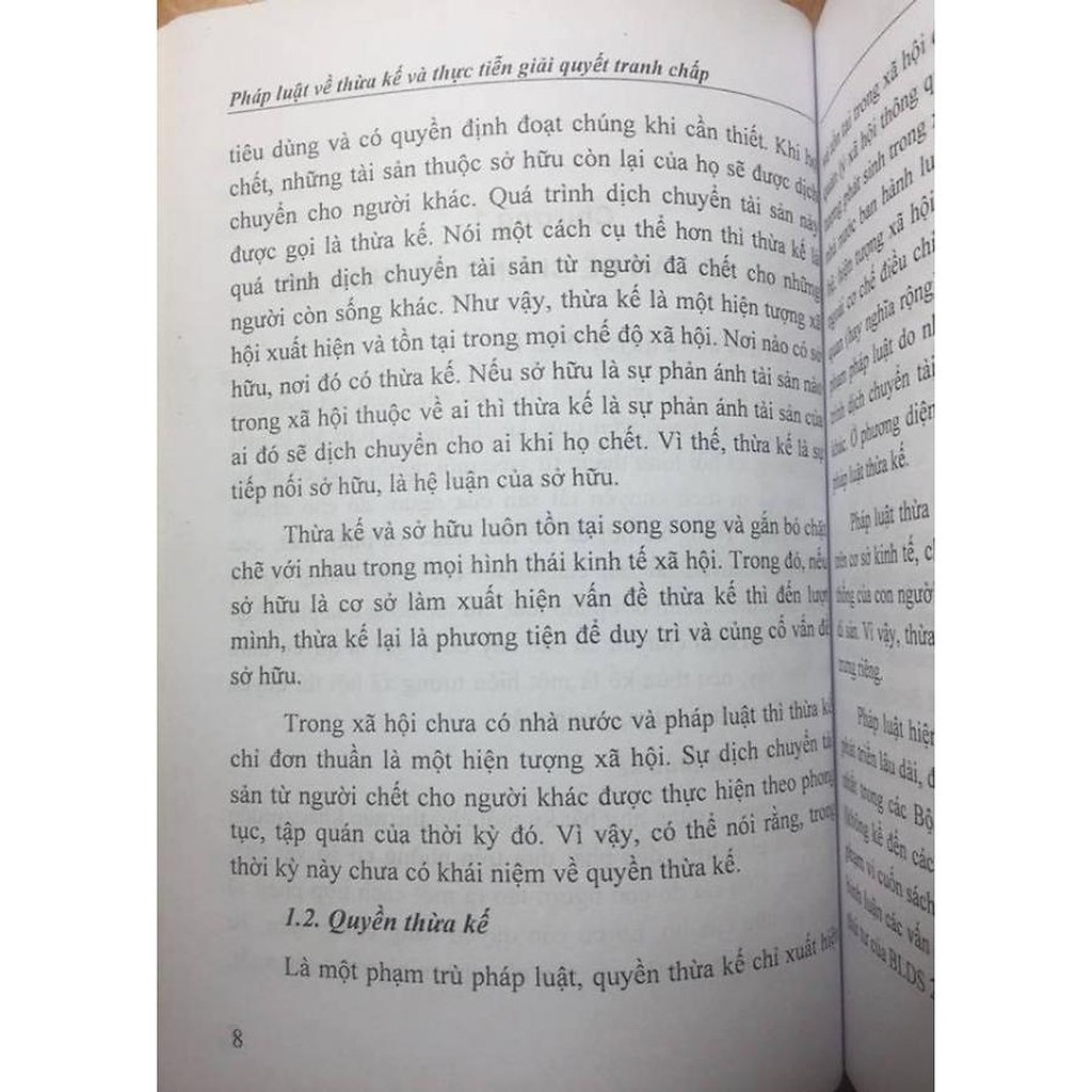 Sách - Pháp luật về thừa kế và thực tiễn giải quyết tranh chấp