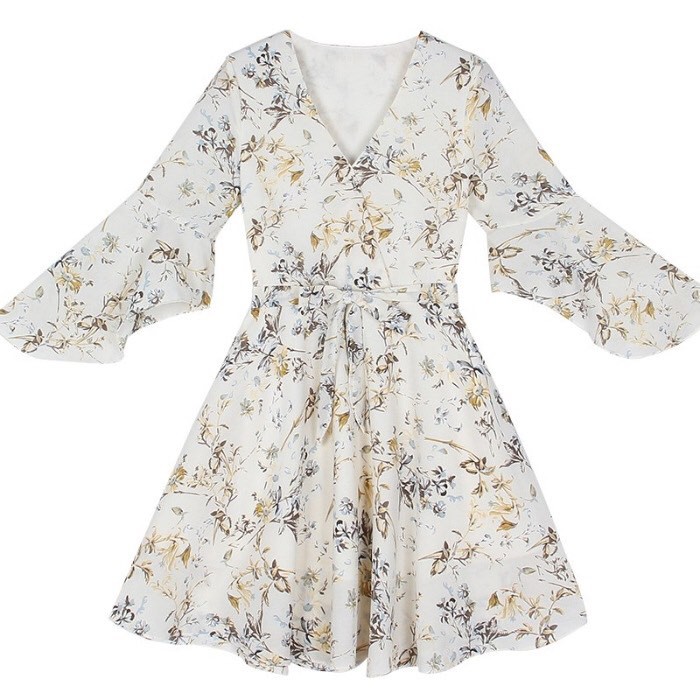 Đầm Thời Trang Midi Tay Lỡ 🏵️ Mẫu HOT 2021 🏵️ Đầm Họa Tiết Hoa, Thời Trang Bánh Bèo | BigBuy360 - bigbuy360.vn