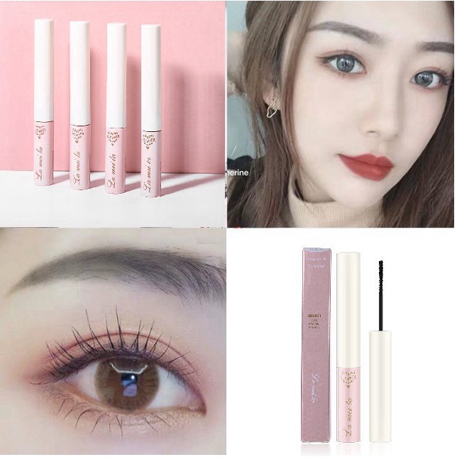 Chuốt Mi Mascara Siêu Mảnh Và Tơi Mi Lameila 779 Skinny Microcara Vỏ Hồng, Chuốt Mi Không Lem Giá Rẻ Nội Địa Trung