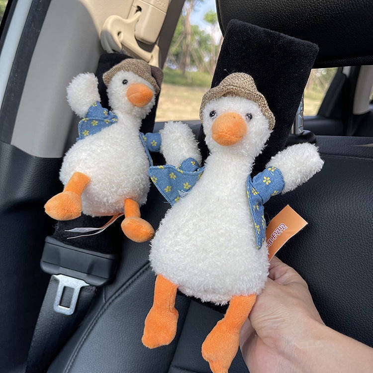 Car Safety Belt Shoulder Pad Cover Summer Cute Cartoon Car Interior Decoration Shoulder Shield Protective Case Universal Female yKVW