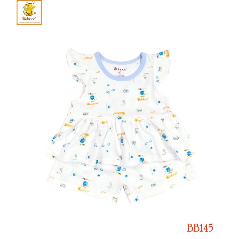 BỘ HÈ CHO BÉ GÁI / BỘ CÁNH TIÊN BÉ GÁI - VẢI COTTON 100% MỀM MẠI