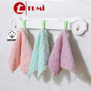 Set 10 Khăn lau tay đa năng, khăn lau tay nhà bếp cotton siêu thấm, dễ lau