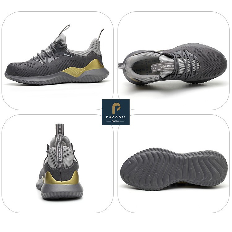 Giày Bảo Hộ Lao Động FZ-SAFETY Siêu Nhẹ, Mũi Thép, Đế Chống Đinh, Đế Đúc Nguyên Khối, Giày Bảo Hộ Nam [Có Video Thực Tế] | BigBuy360 - bigbuy360.vn