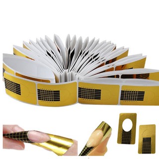 Phom Giấy Đắp Móng Bột (500 Miếng)