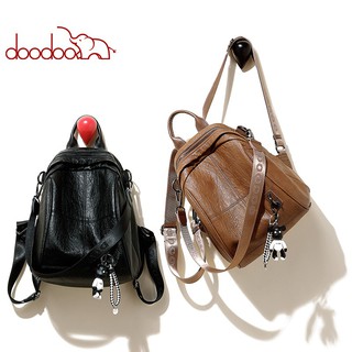 Balo da lì Đeo được 2 kiểu - tặng kèm móc khóa gấu