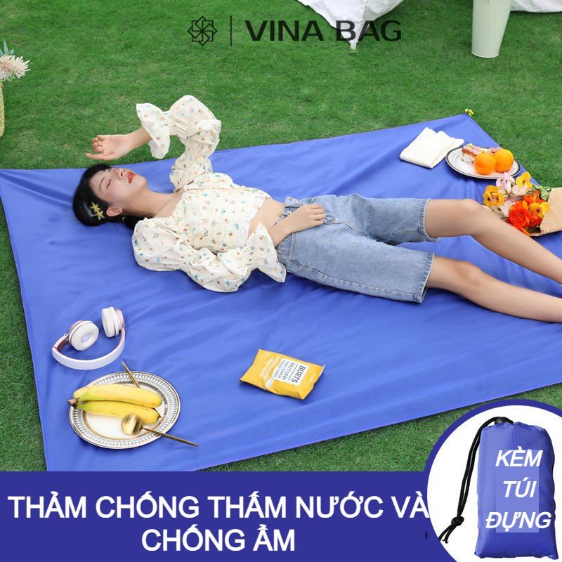 Thảm dã ngoại cao cấp,siêu nhẹ, gấp gọn, trải sàn, chống ẩm, chống nước