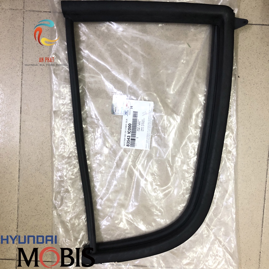 gioăng kính tam giác sau RH - LH Huyndai Getz 835431C000 chính hãng HUYNDAI MOBIS HÀN QUỐC