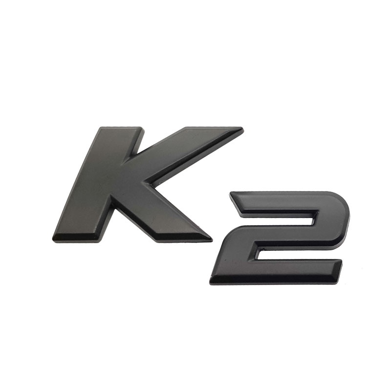 Logo Dán Trang Trí Đuôi Xe Hơi kia cerato sportage k2 k3 k5 k9 rio ceed soul Bằng Kim Loại