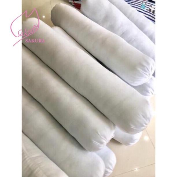 Sales Chính Hãng- Ruột Gối Ôm Bông Trắng Cao Cấp - Ruột Gối Ôm Dài Không Xẹp