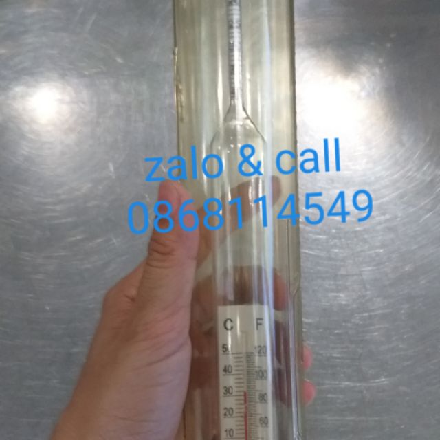 Ống đo nhiệt độ và độ mặn của nước