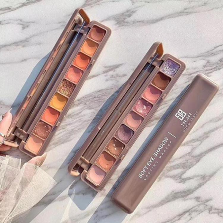 Bảng Phấn Mắt 9 Ô FULEZI Soft Eye Shadow Hàng Nội Địa Trung LL18 | BigBuy360 - bigbuy360.vn