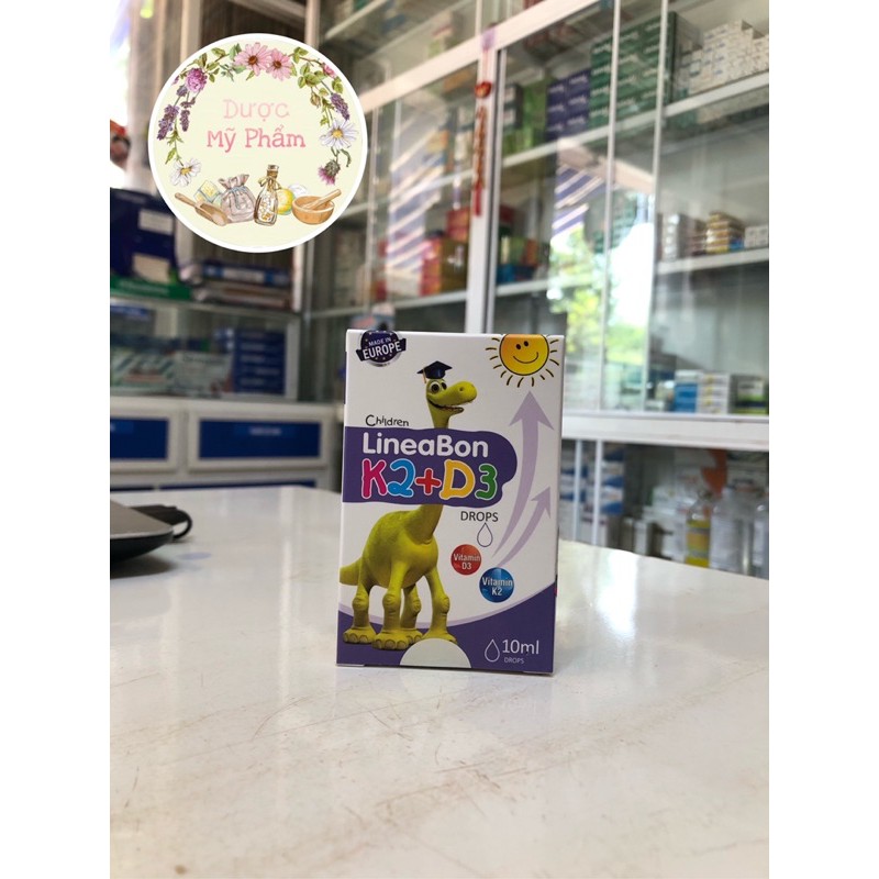 LineaBon K2+D3 Drop - D3 nhỏ giọt cho bé
