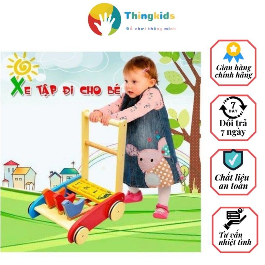 Xe gà tập đi hình con gà cho bé- THINGKIDS