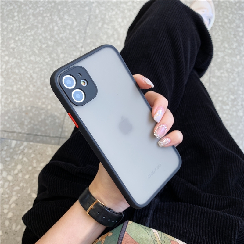 Ốp điện thoại mềm màu nhám cho iPhone 11 Pro MAX 6 7 8 Plus XR XS MAX | BigBuy360 - bigbuy360.vn