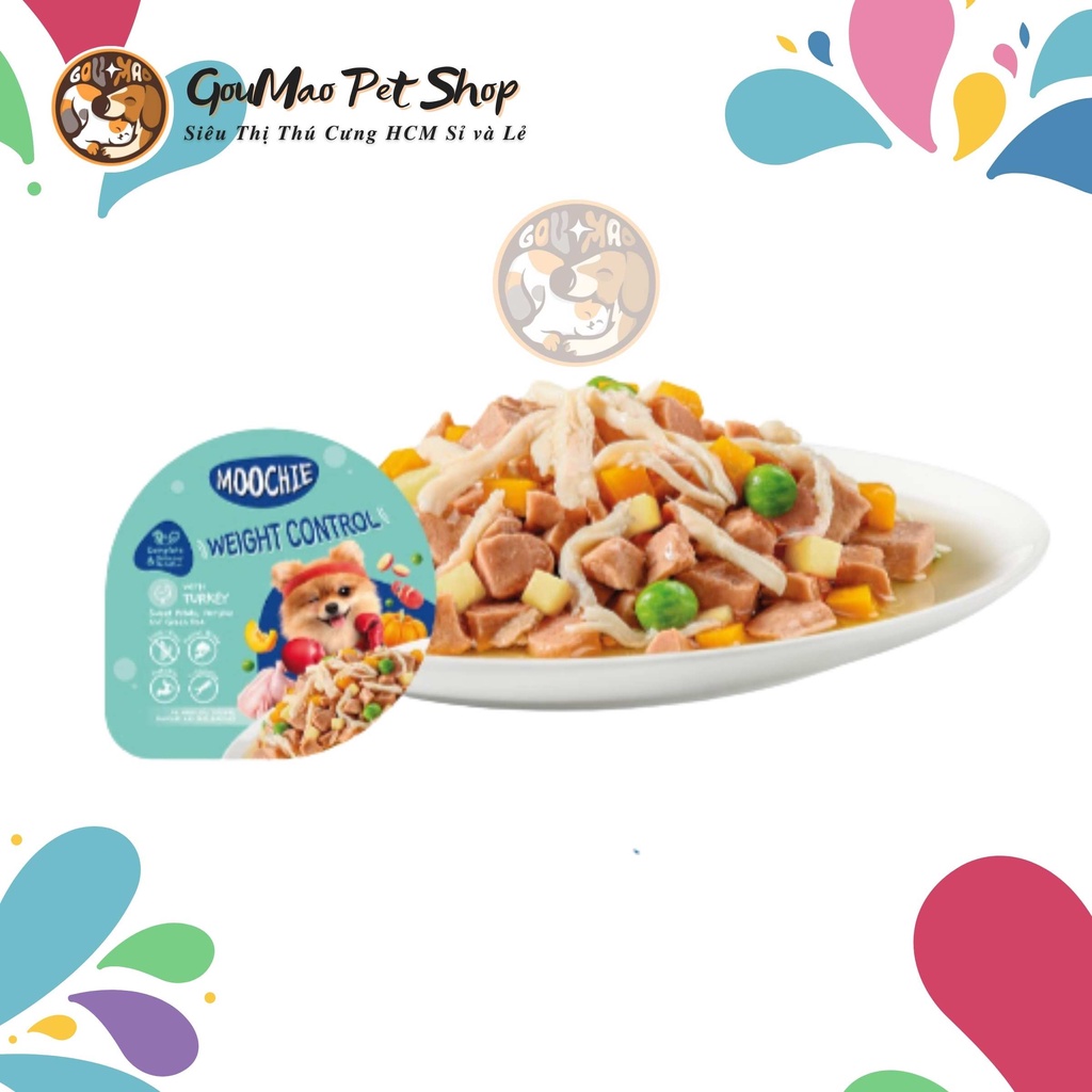Pate cho chó mèo Moochie lon 85g hũ nhiều vị thương hiệu Thái Lan - Goumao pet