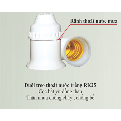 đui đèn thả đen , trắng