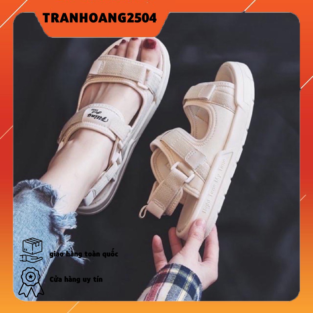 CÓ SẴN Dép sandal hothit 2 quai ba màu ( dép nhỏ tăng 1 sz) [ HÀNG CHUYÊN BÁN SHOP ]