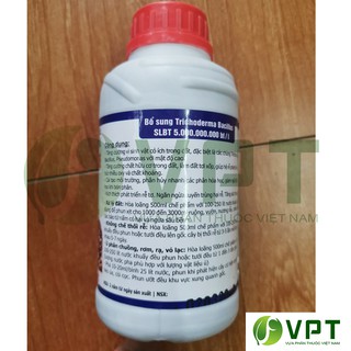 Chế phẩm Sinh học TRICHODERMA - Nấm Đối Kháng DẠNG NƯỚC 500ml