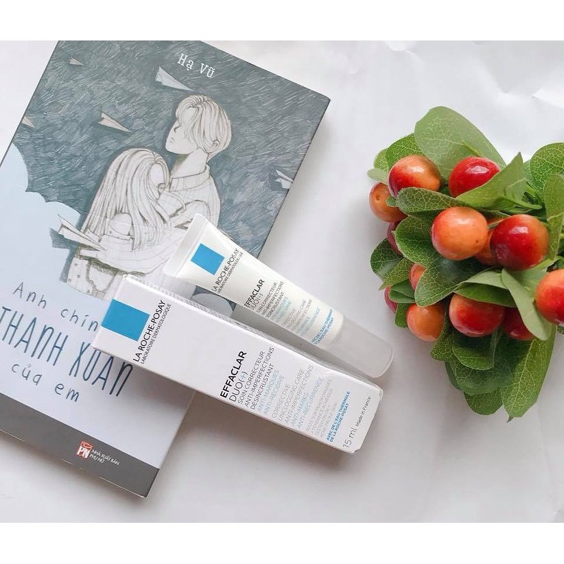 Kem dưỡng giảm mụn La Roche-Posay Effaclar Duo+ 15ml 40ml Ouibeaute