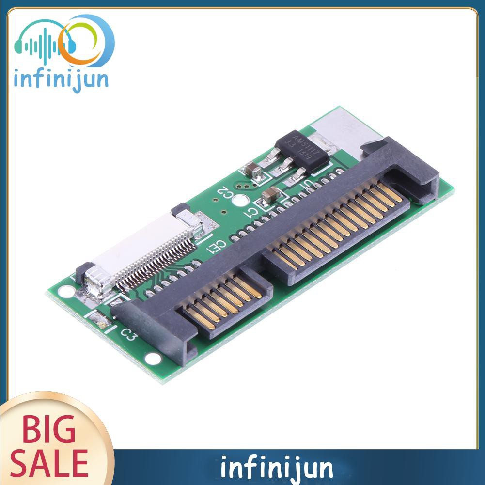 Card Chuyển Đổi 1.8inch Lif Sang 2.5inch Sata 24pin Zif To 22pin Sata