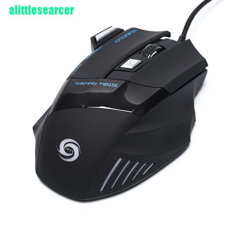 Chuột Quang Chơi Game 7 Nút 5500 Dpi