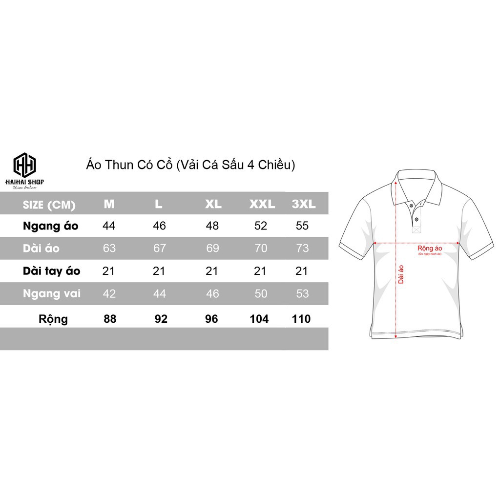 Áo Thun Polo Nam Nữ cổ bẻ hình vải Cá Sấu Cotton 4 Chiều Chính Hãng Ken T-Shirt 2021